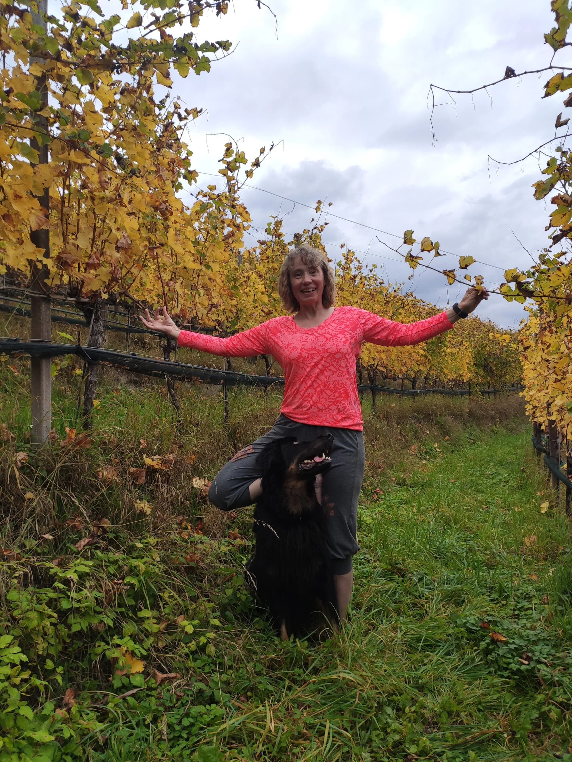 6_Baum mit Hund3 Herbst